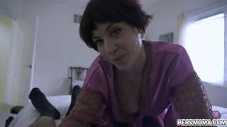 ���ღგზნებული mommy Jessica რაიან იღებს მისი გერმა, რომ ლევან გაჩეჩილაძე მისი ახალგაზრდა ყლე