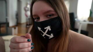 Cum dina hiji gedé jeung juicy burit