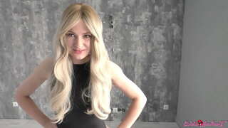 Колготкалар карата парне - Кыз Жасайт минет жана скачет карата Члене - Laloka4you