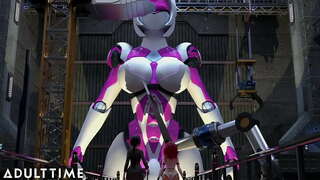 F. U. T. A. Sentai Span | Reuse Robot Futanari Orgasme