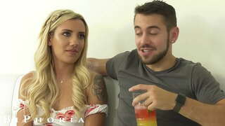 فتاة تريد زوج أن تمتص ديك في عيد ميلادها